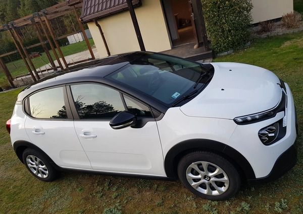 Citroen C3 cena 50450 przebieg: 23000, rok produkcji 2021 z Bydgoszcz małe 704